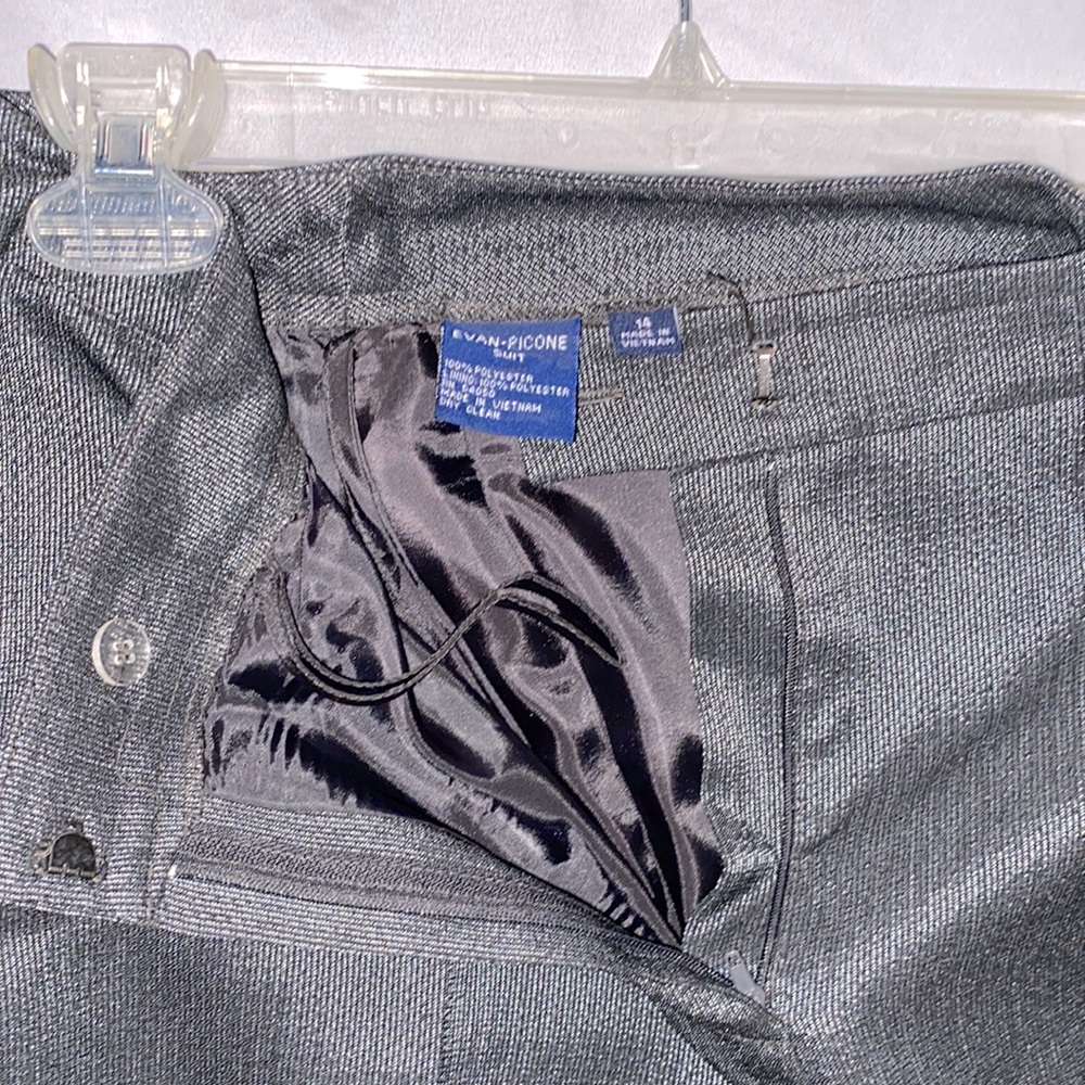 Evan Picone satin lined dress pants